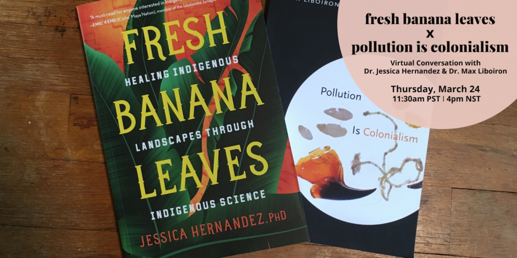 Fresh Banana Leaves X Pollution Is Colonialism 7767